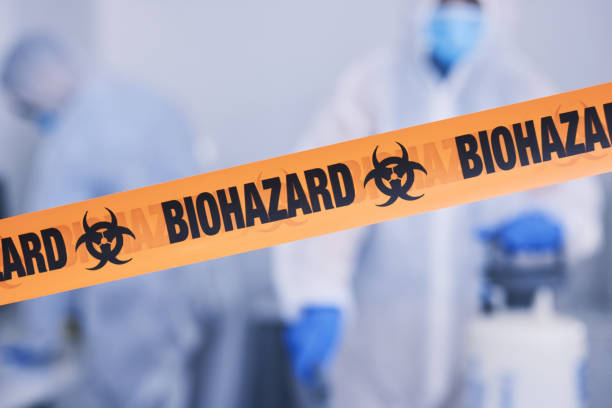 Professional Crime Scene Cleanup technician working in Elkins, AR